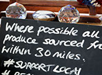 locally sourced products